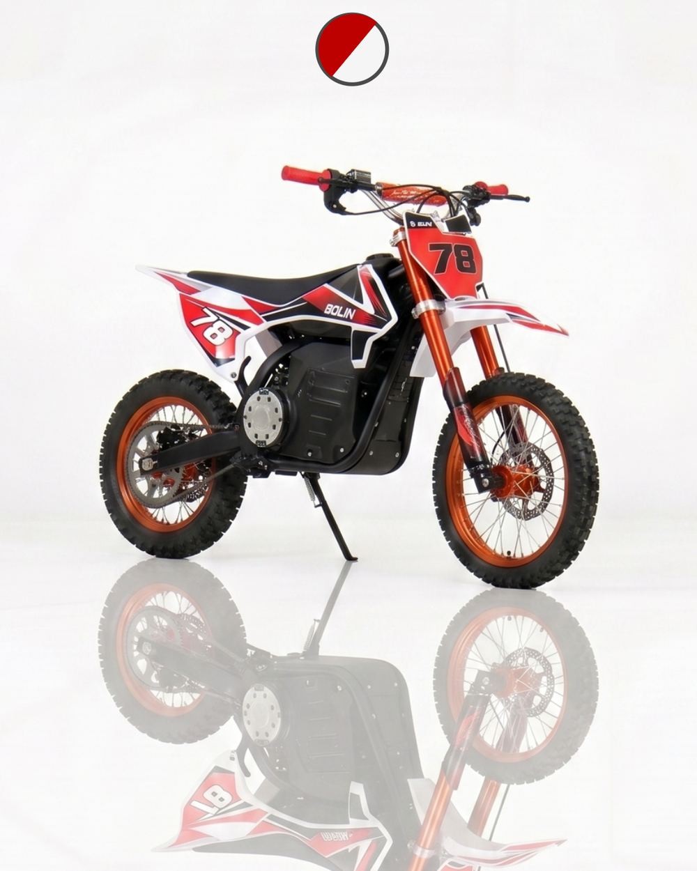 Moto Elétrica Infantil Bolin M3 — foto oficial da fábrica BOLIN