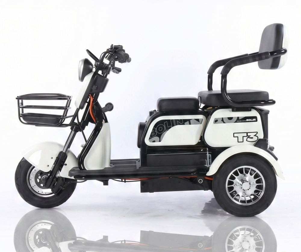 Triciclo Elétrico Bolin T3 — foto oficial da fábrica BOLIN
